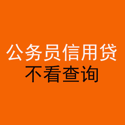 贞丰公务员信用贷款