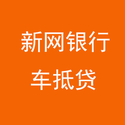 贞丰新网银行车抵贷